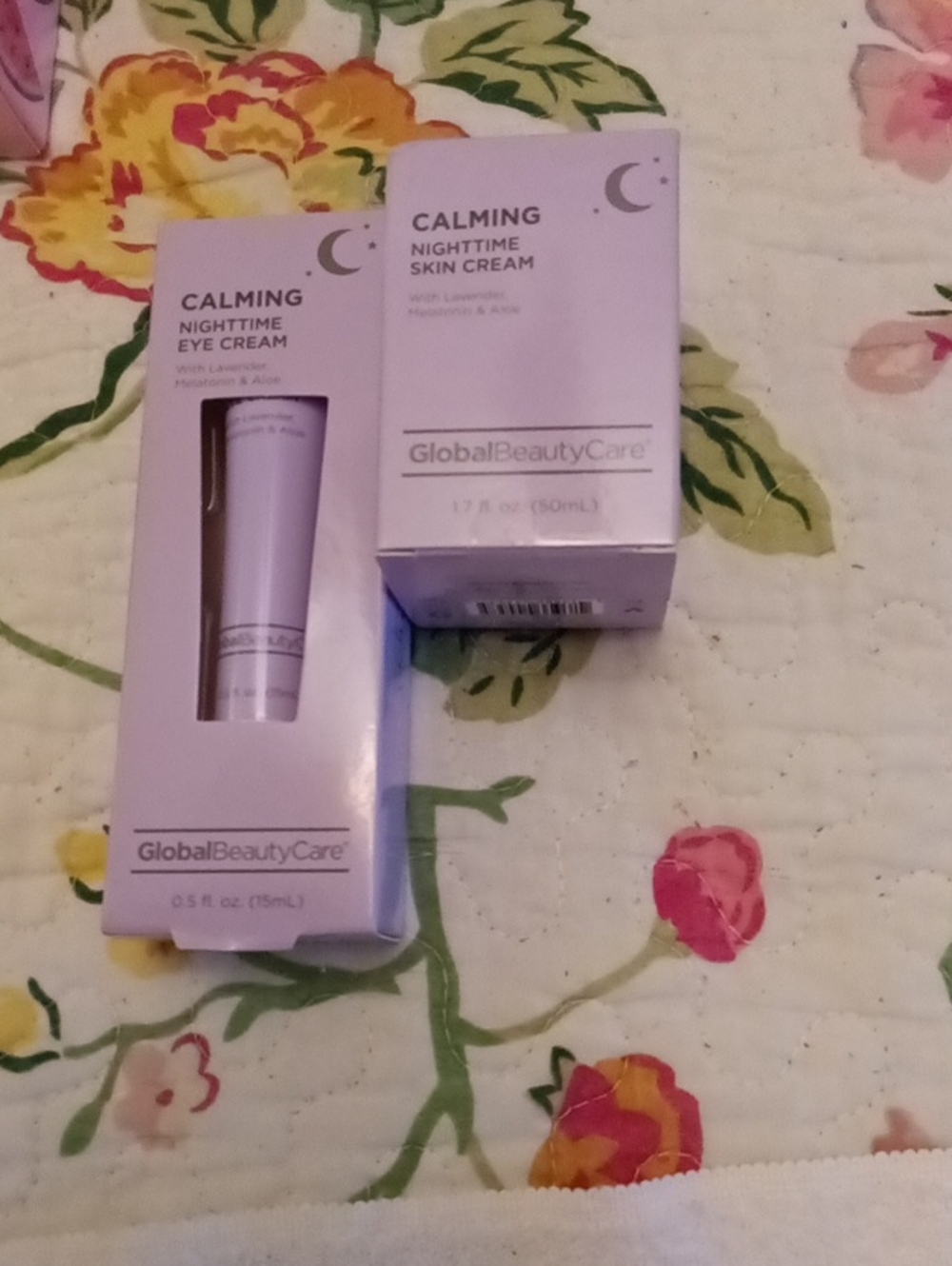 GlobalBeautyCare Calming Nighttime Skin Cream & Eye Cream - Lavender